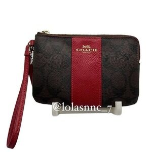 Coach Signature Wristlet